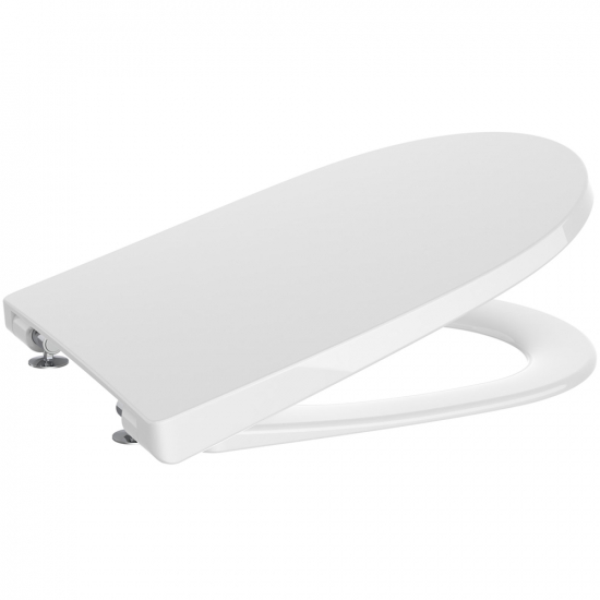 Roca Ona Soft Close Quick Release Toilet Seat & Cover White A801E12002