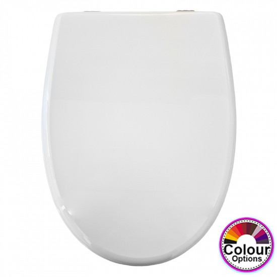 Jumbo Due Punto Standard Close Toilet Seat & Cover Polyester Resin Colour Options S392P01/A