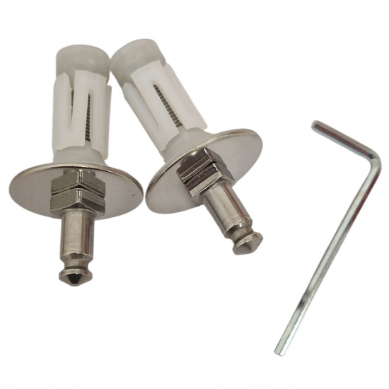 Flaminia IO Soft Close Toilet Seat IOCW03 Expansion Hinge Set CH.506416