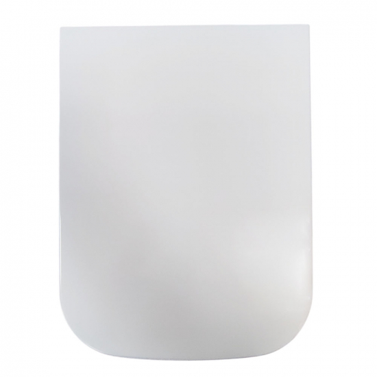 Kartell K-VIT Genoa Square Soft Close Toilet Seat & Cover White Gloss GEN005SQ