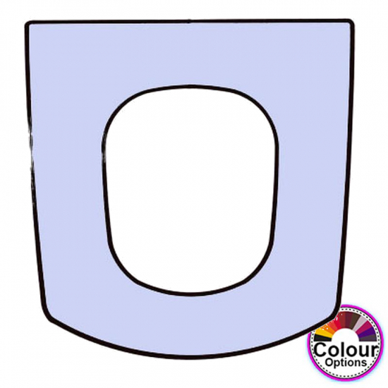 Twyford Royale Standard Close Replacement Toilet Seat & Cover Lacquered Wood CH-TWY-ROY