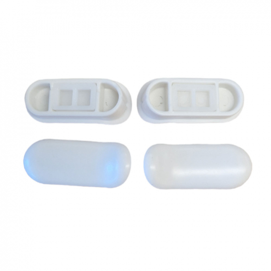 Geberit Selnova Toilet Seat and Cover Buffer Set White 598024000