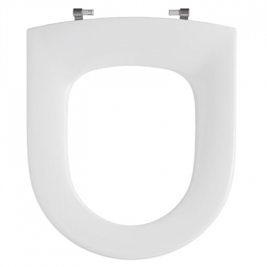 Pressalit Objecta D Polygiene Standard Close Top Fixing Toilet Seat Without Cover White 171011-BQ6999