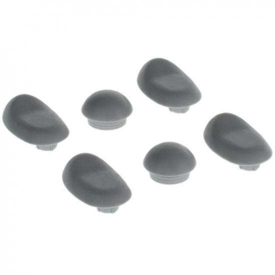 Villeroy & Boch Architectura Vita Toilet Seat and Cover Buffer Set Grey 92244200