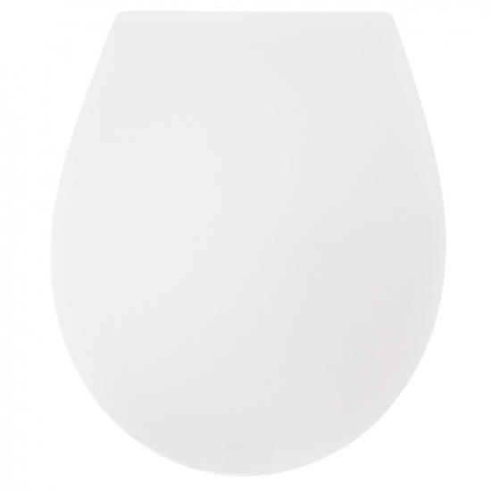 FixRite U-Line Thin Standard Fit Soft Close Toilet Seat & Cover White FR128300