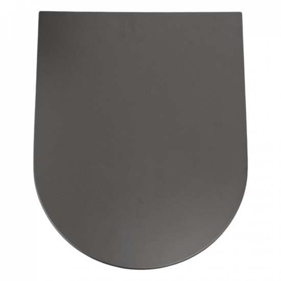 Imex Ceramics Arco Soft Close Wrapover Quick Release Duraplus Toilet Seat & Cover Matt Black SSW1088SCQRBL
