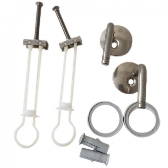 Villeroy & Boch Epura Standard Close Toilet Seat Hinge Set 88370161