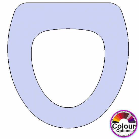 Impulse Intrigue Standard Close Replacement Toilet Seat & Cover Lacquered Wood CH-IMP-INT