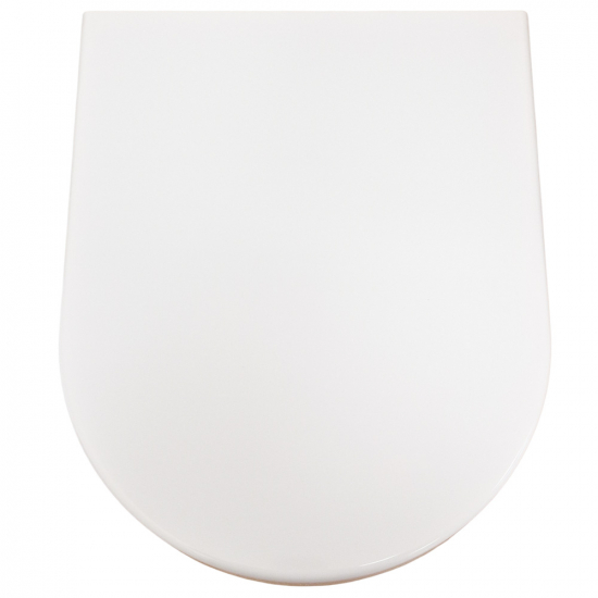 Vitra Integra Round Standard Close Toilet Seat & Cover White 108-003-301