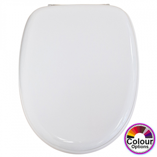 Dolomite Garda Standard Close Toilet Seat & Cover Polyester Resin Colour Option S342P04/A