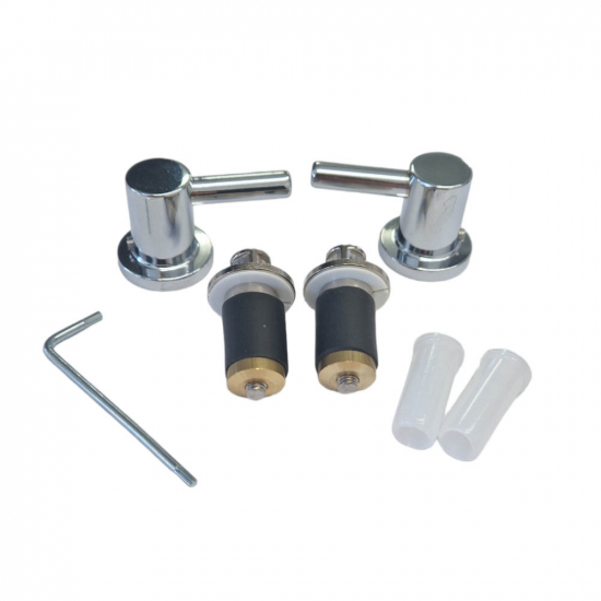 Pozzi Ginori 500 Toilet Seat Hinge Set 41969099