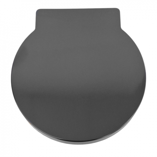 Ideal Standard Space Alternative Soft Close Quick Release Toilet Seat & Cover Black CH.SPACESOFTBLK