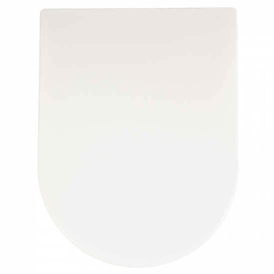 Pura Arco Soft Close Toilet Seat & Cover With Quick Release White S1088SCQRN