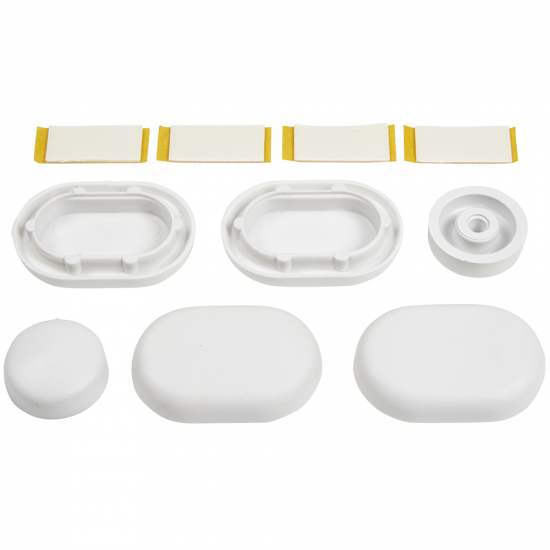 Armitage Shanks Bakasan Toilet Seat & Cover Buffer Set White SV23201
