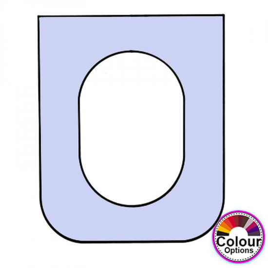 Flaminia Terra Standard Close Replacement Toilet Seat & Cover Lacquered Wood CH-FLA-TER