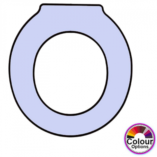Galassia EL1 Soft Close Replacement Toilet Seat & Cover Lacquered Wood CHSC-GAL-EL1