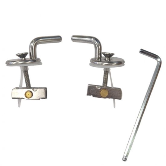 Roca Ona Standard Close Toilet Seat Hinge Set AI0024800R