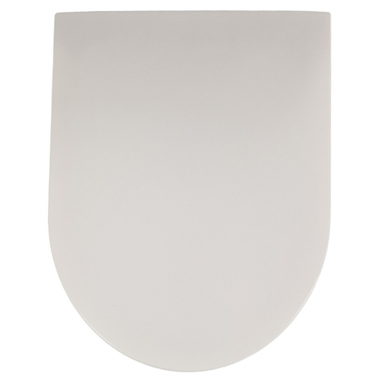 Rak Ceramics Harmony/Moon Soft Closing Toilet Seat & Cover White - HARSEATSC