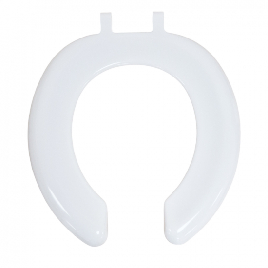 Armitage Shanks Bakasan Standard Close Open Front Toilet Seat Only With Plastic Hinge White S407101
