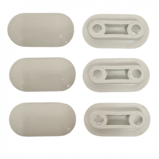 Geberit AquaClean Mera Toilet Seat & Cover Buffer Set Grey 243.219.00.1