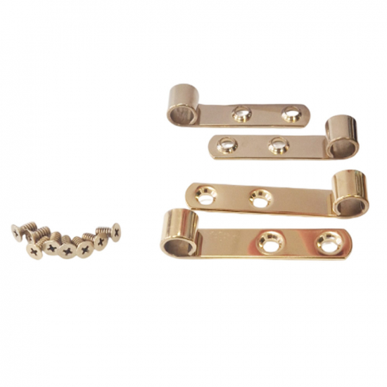 Pressalit Set Of Straps & Screws Gold A9107916
