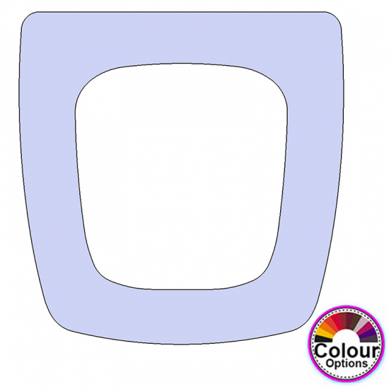 Galassia SA02 Bespoke Made Soft Close Replacement Toilet Seat & Cover Lacquered Wood CHSC-GAL-SA02