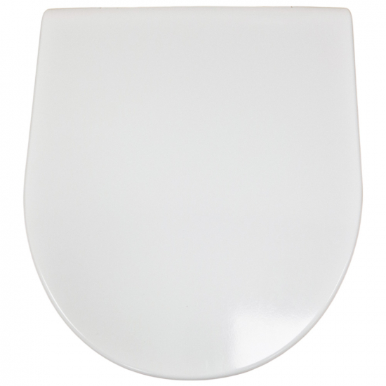 Jika Lyra Plus Standard Close Quick Release Toilet Seat & Cover White H8903840000631