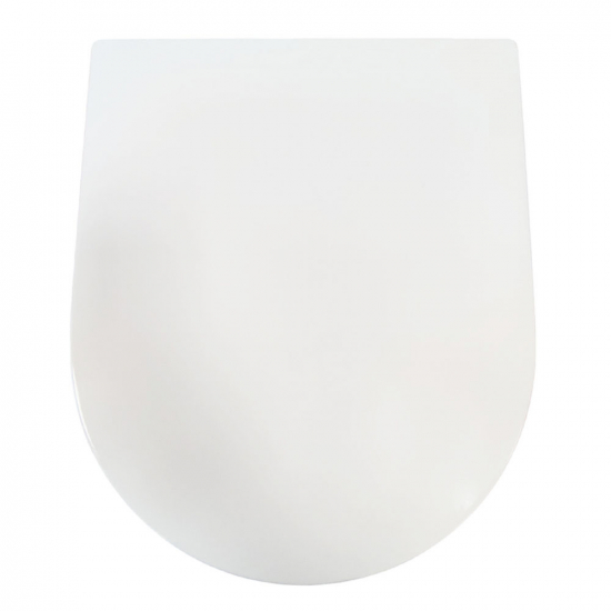 Kartell K-VIT Kameo Soft Close Slim Wrapover Toilet Seat & Cover White SEA102D