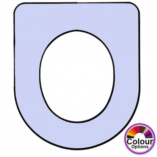 Twyford Entice (225mm) Standard Close Replacement Toilet Seat & Cover Lacquered Wood CH-TWY-ENT