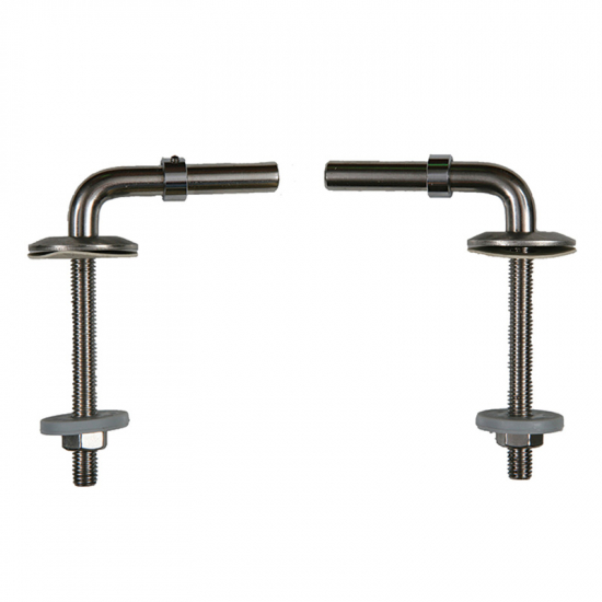 Celmac Stainless Steel Hinge Set - Bottom Fix (FSS11SS) 20120547
