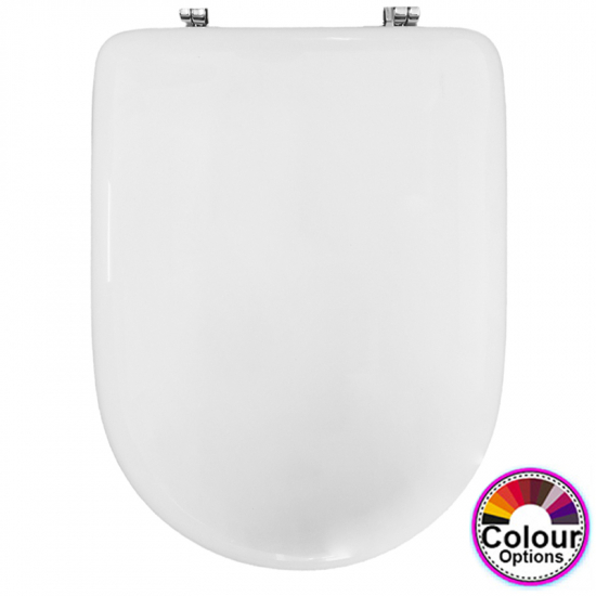 Cesame System Toilet Seat & Cover Polyester Resin S474P12/C - Choice Of Colour