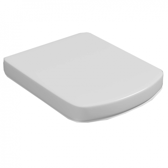 Kartell K-VIT Pure Deluxe Soft Close Toilet Seat & Cover White Gloss POT265PU