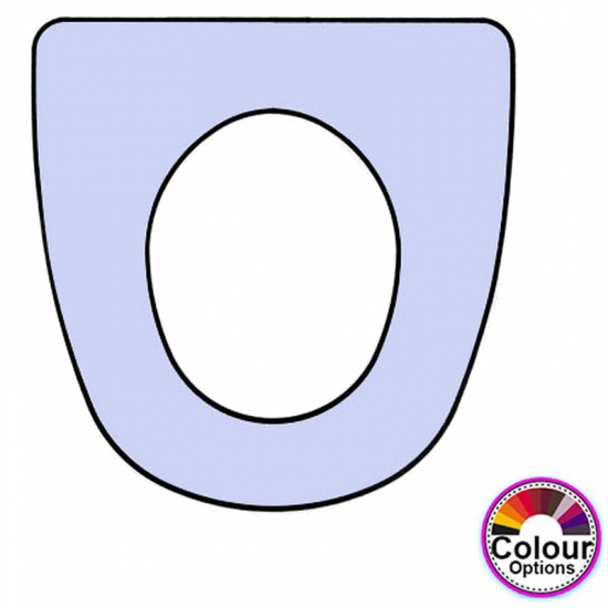 American Standard Norwell Standard Close Replacement Toilet Seat & Cover Lacquered Wood CH-AME-NO