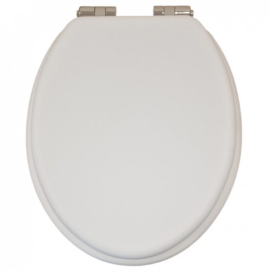 Heritage Bathrooms Soft Close Quick Release Toilet Seat & Cover Chantilly With Vintage Gold Hinges TSCHA100SC