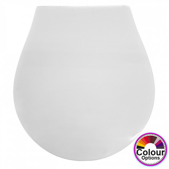 Azzurra Vera 48 Standard Close Toilet Seat & Cover Polyester Resin Colour Options S496P01
