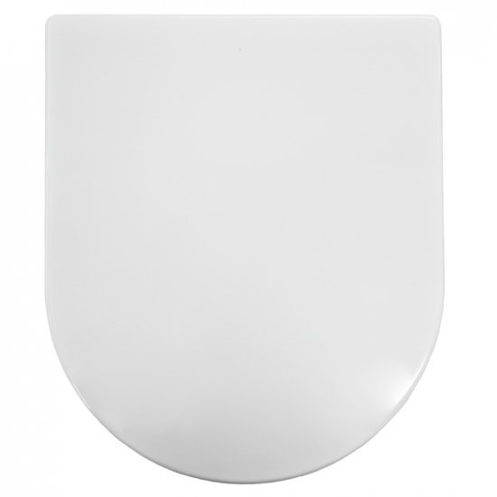 Axa One Standard Close Toilet Seat & Cover Thermoset White S019T01