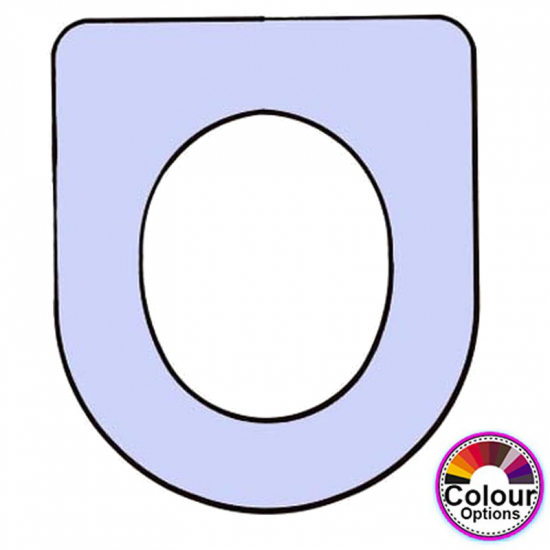 BC Sanitan Hillingdon Standard Close Replacement Toilet Seat & Cover Lacquered Wood CH-SAN-HIL