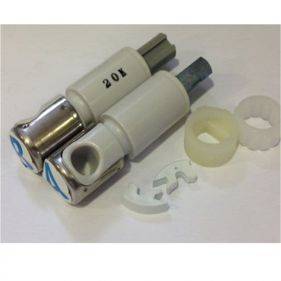 Ideal Standard Jasper Morrison Soft Close Toilet Seat Damper Set Stainless Steel Cap Pre 2010 EV26667