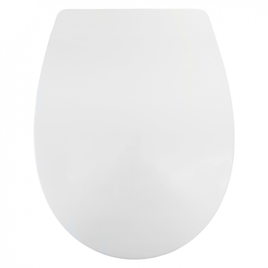 Pressalit Calmo Soft Close And Lift Off Bottom Fixing Toilet Seat & Cover White 556000-D72999