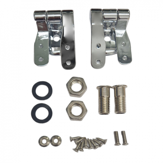 Ideal Standard Tonda Old Style (1991) Toilet Seat Hinge Set Chrome T2007AA