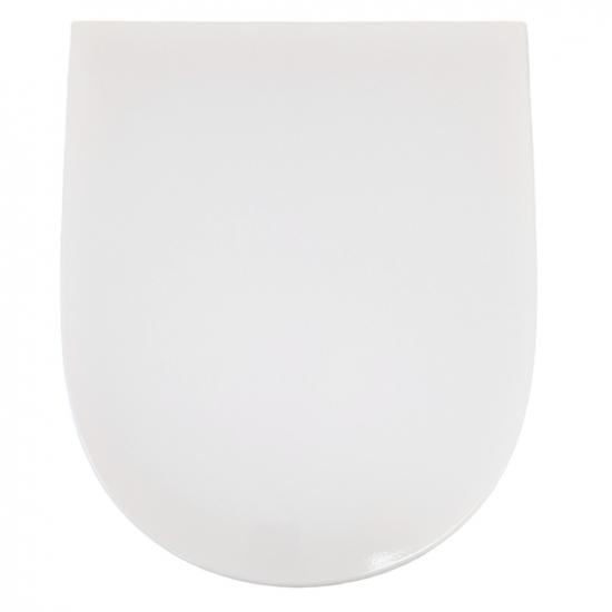 Roca Meridian-N Supralit Standard Close Toilet Seat & Cover White A8012A000B