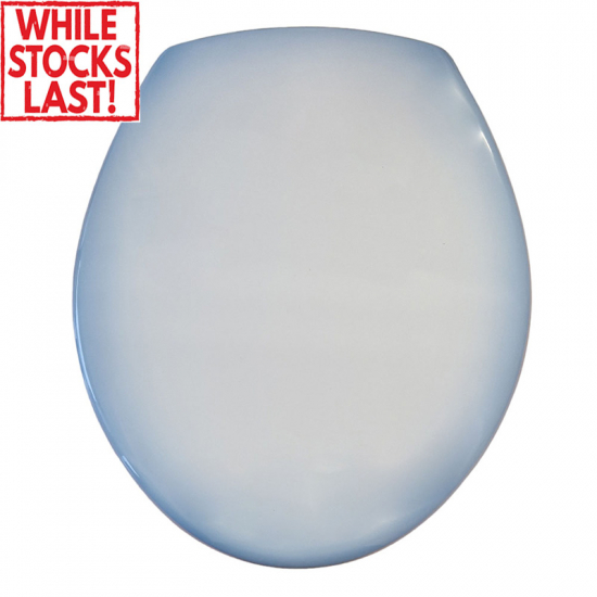 Celmac Concerto Standard Close Toilet Seat & Cover Two Tone Blue CEL-CON-TTB