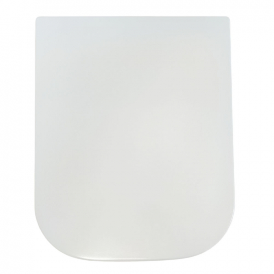 BagnoDesign X10 Soft Close Toilet Seat & Cover White Gloss BDS-X10-330-C-WH