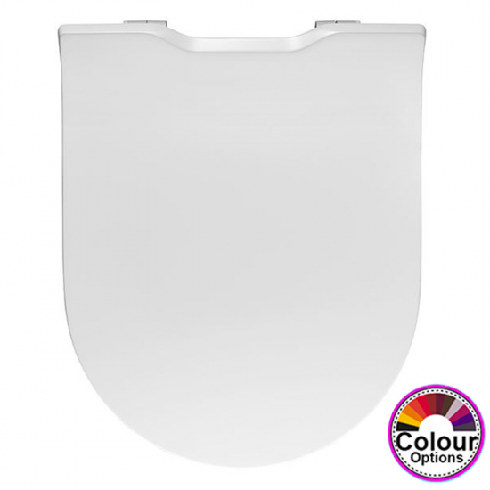 Pressalit Objecta D Pro Polygiene Standard Close Bottom Fixing Toilet Seat & Cover White 998011-DF7999