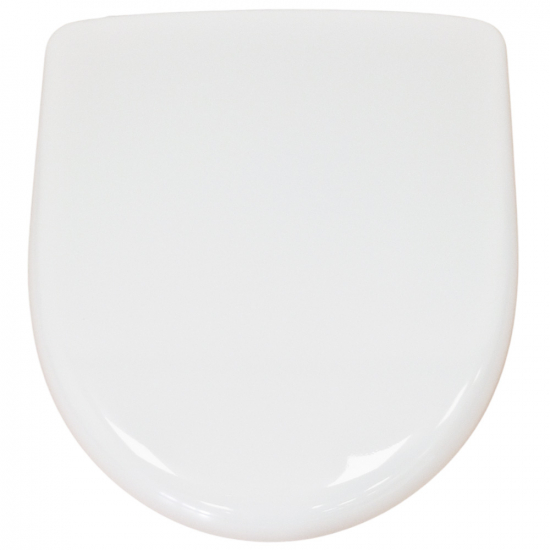 Geberit Selnova Round Compact Soft Close Quick Release Toilet Seat and Cover White 501.931.00.1