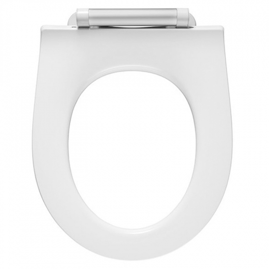 Pressalit Projecta Solid Pro Polygiene Standard Close Toilet Seat Without Cover White 1001011-DG4925