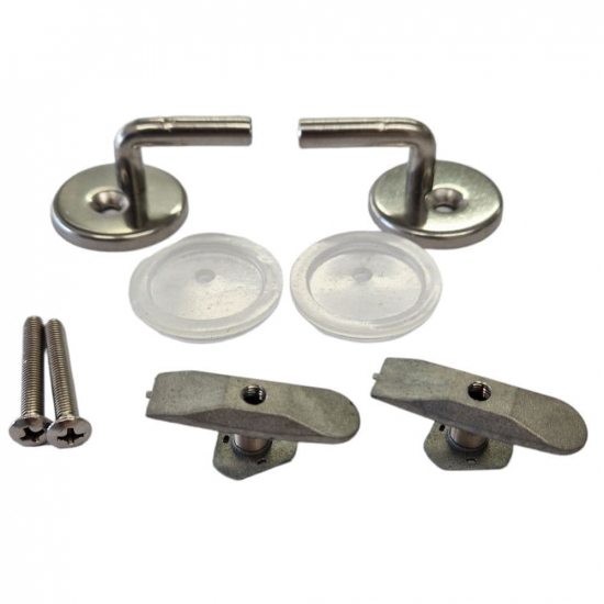 Laufen Pro Universal Toilet Seat Hinge Set H8926540000001 - 8.9265.4