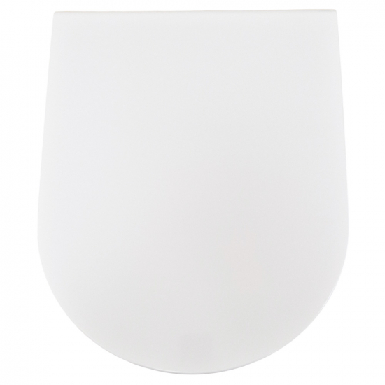 Azzurra Forma Thin Original Soft Close Quick Release Toilet Seat & Cover White FOR1800/F