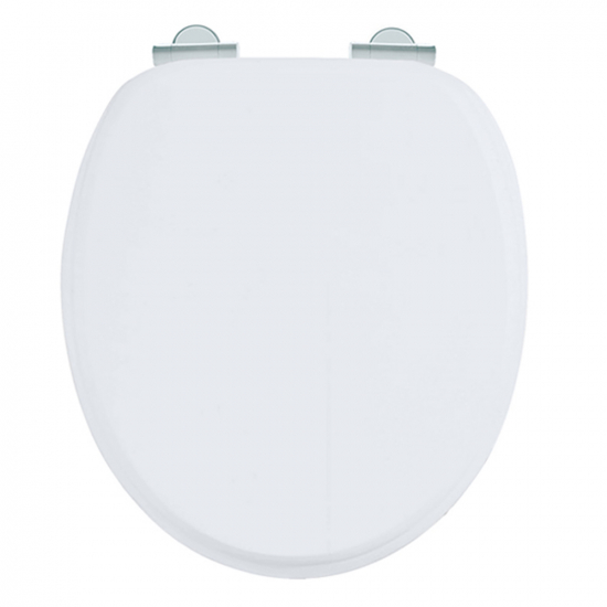 Burlington Soft Close Toilet Seat & Cover Matt White S45