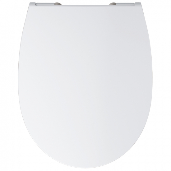 Grohe Bau Ceramic Slim Soft Close Quick Release Toilet Seat and Cover Alpine White 39898000